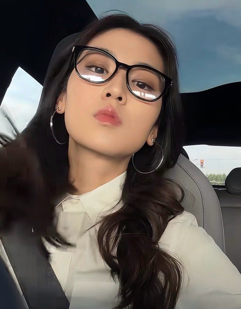 Minimal Cross Design Sterling Silver Hoop Earrings - floysun