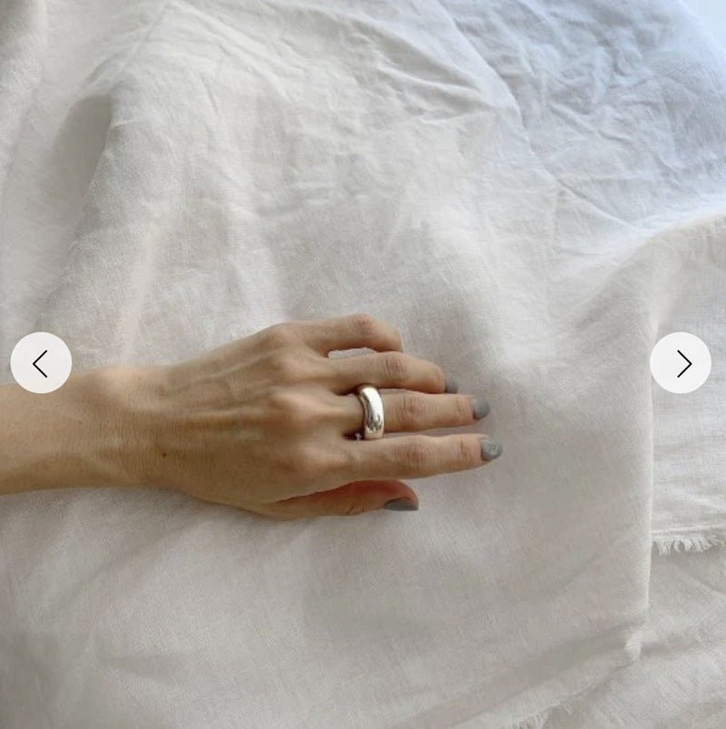 Minimal High - Polish Classic Band Ring - floysun