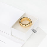 Minimal High - Polish Classic Band Ring - floysun