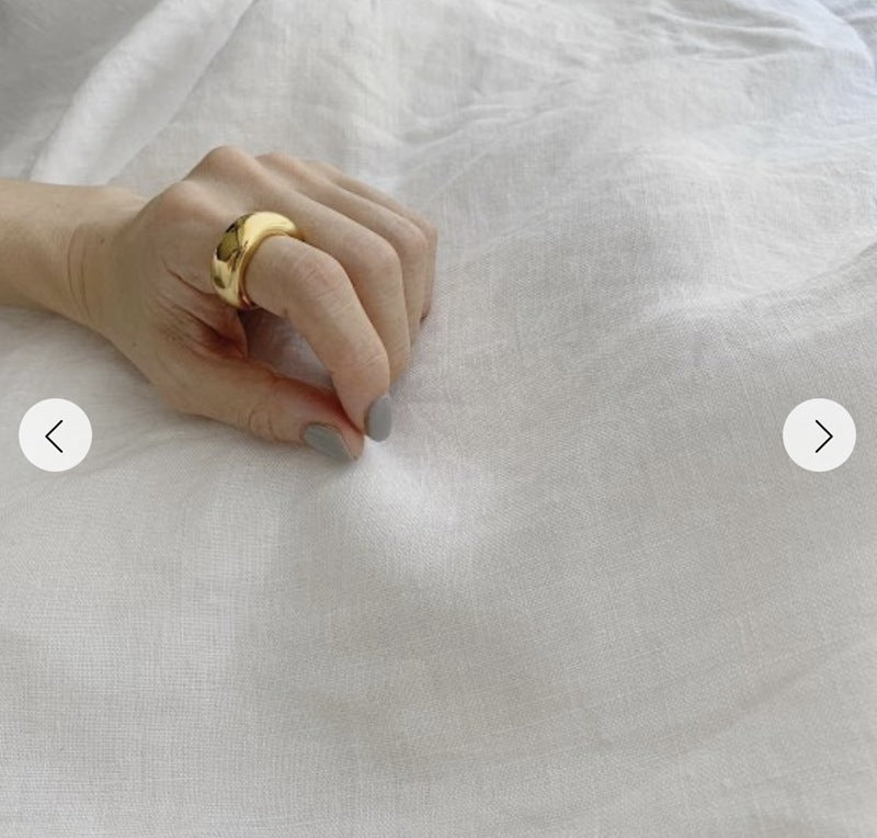 Minimal High - Polish Classic Band Ring - floysun