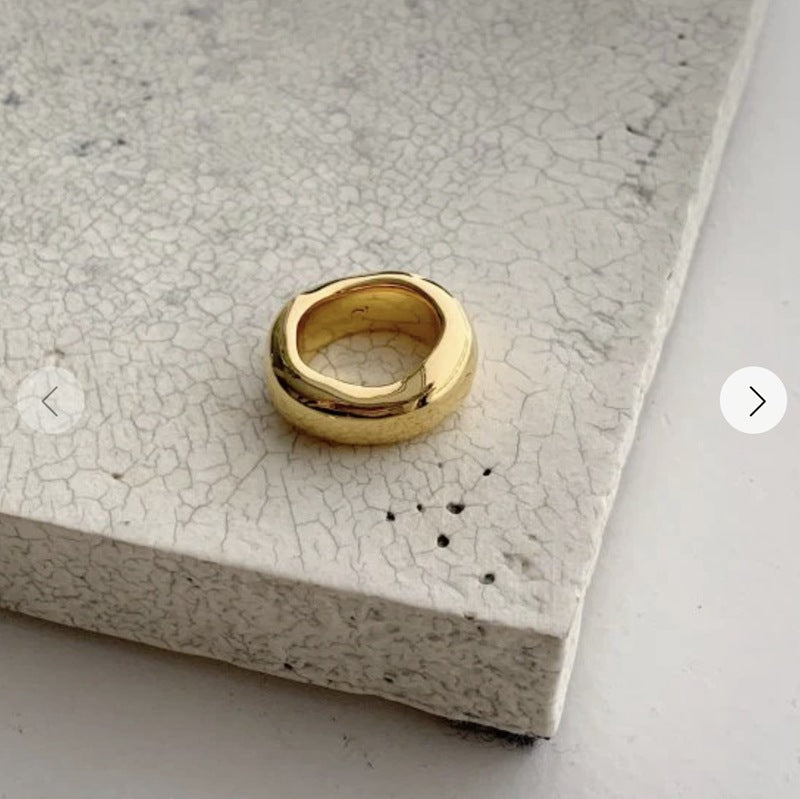 Minimal High - Polish Classic Band Ring - floysun