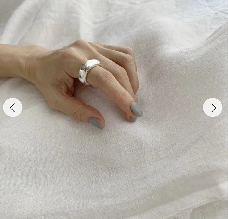 Minimal High - Polish Classic Band Ring - floysun