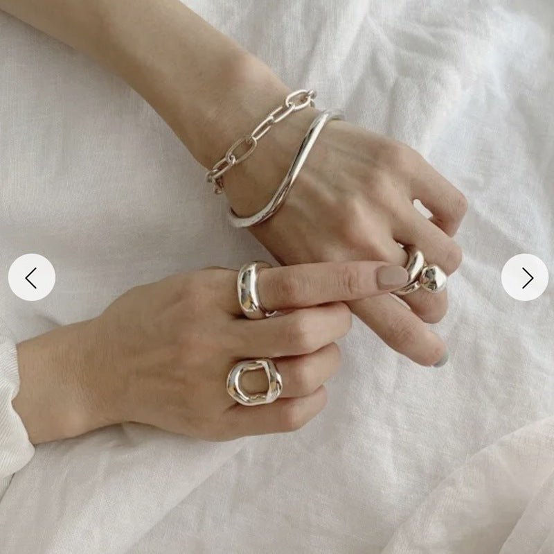 Minimal High - Polish Classic Band Ring - floysun