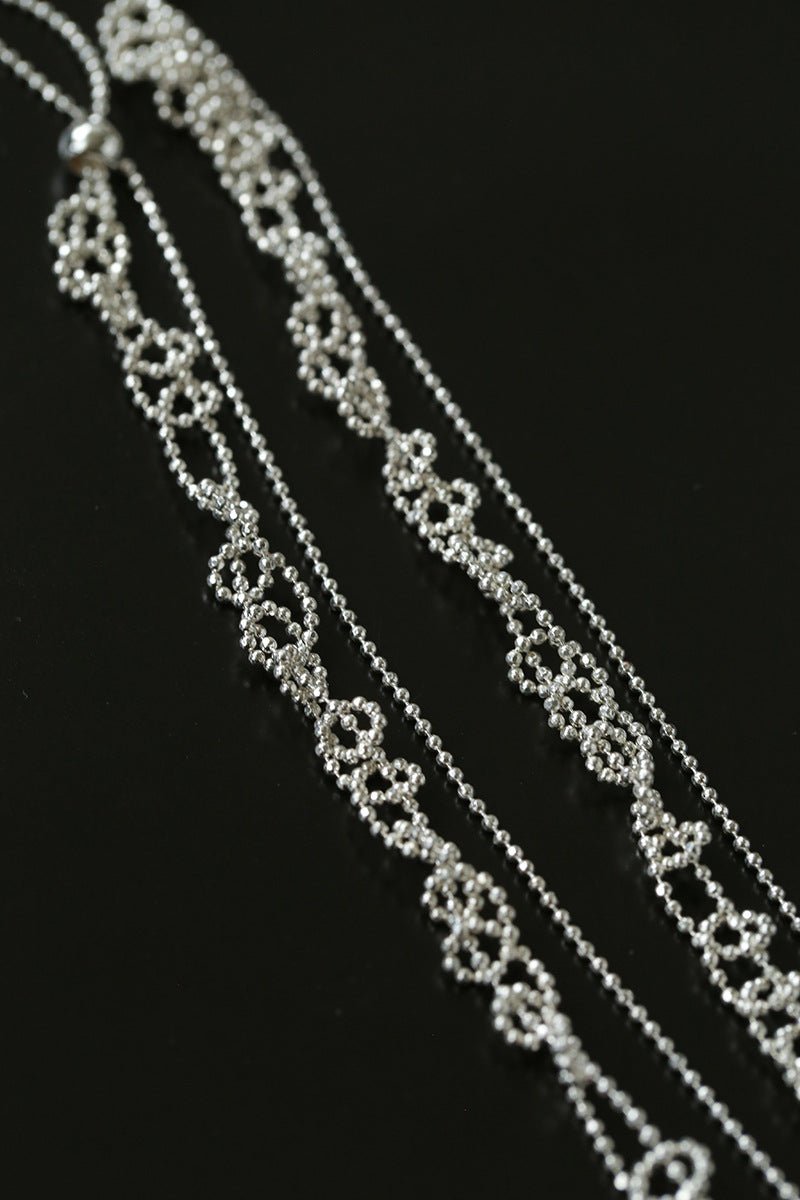 Minimal Lace Hollow Adjustable Pull Bracelet - floysun