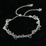 Minimal Lace Hollow Adjustable Pull Bracelet - floysun