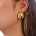 Minimal Line Earrings - floysun