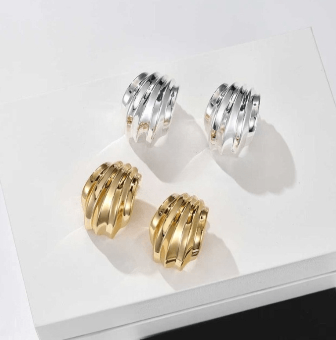 Minimal Line Earrings - floysun