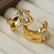 Minimal Rectangular Zircon Stud Earrings - floysun