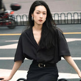 Minimal Sculptural C - Shape Teardrop Stud Earrings - floysun