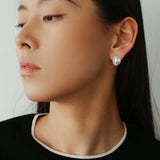 Minimal Spiral Textured Stud Earrings - floysun