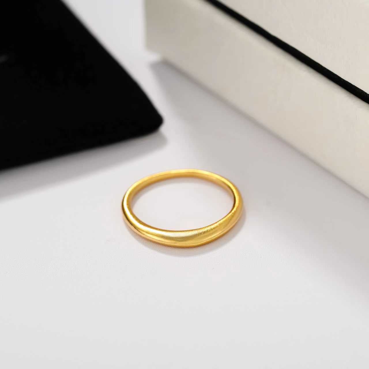 Minimal Sterling Silver Band Ring - floysun