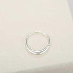 Minimal Sterling Silver Band Ring - floysun