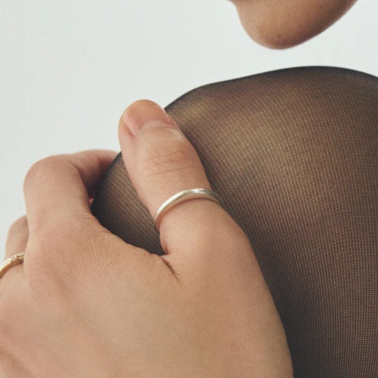 Minimal Sterling Silver Band Ring - floysun