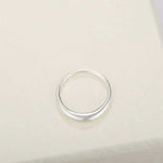 Minimal Sterling Silver Band Ring - floysun