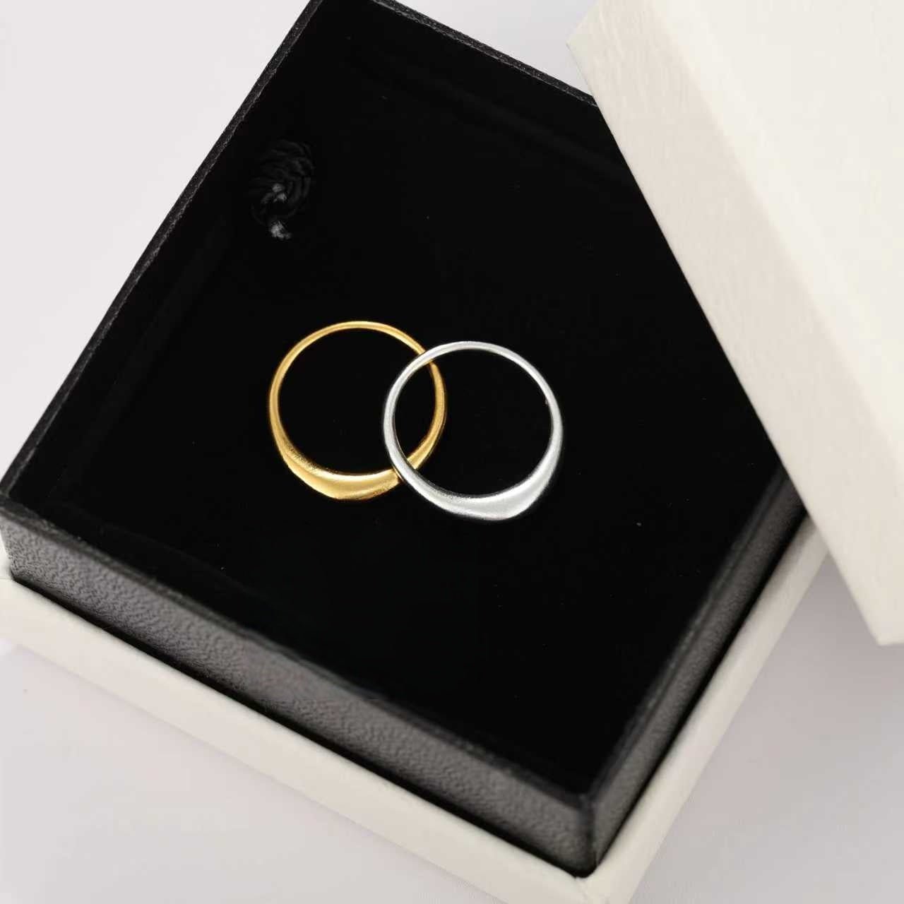 Minimal Sterling Silver Band Ring - floysun