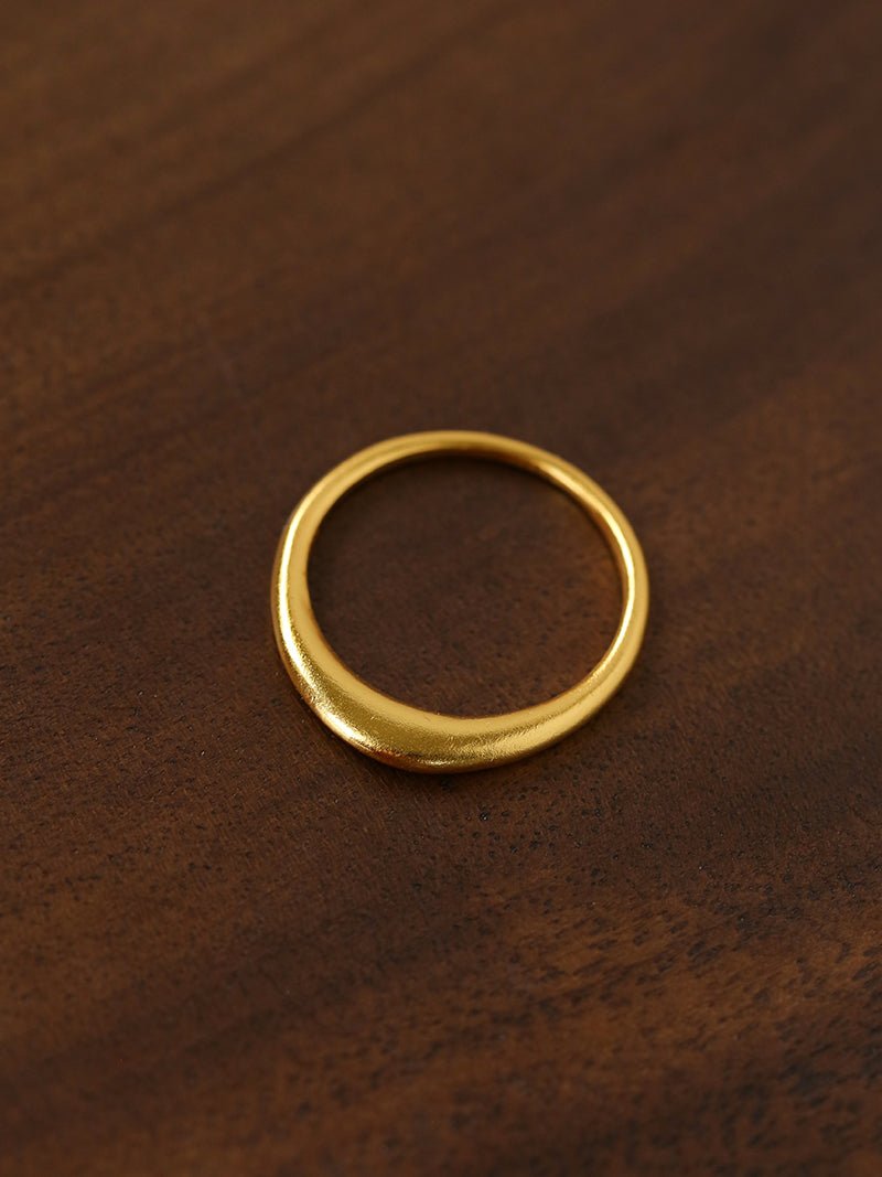 Minimal Sterling Silver Band Ring - floysun