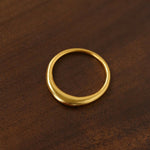 Minimal Sterling Silver Band Ring - floysun