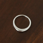 Minimal Sterling Silver Band Ring - floysun