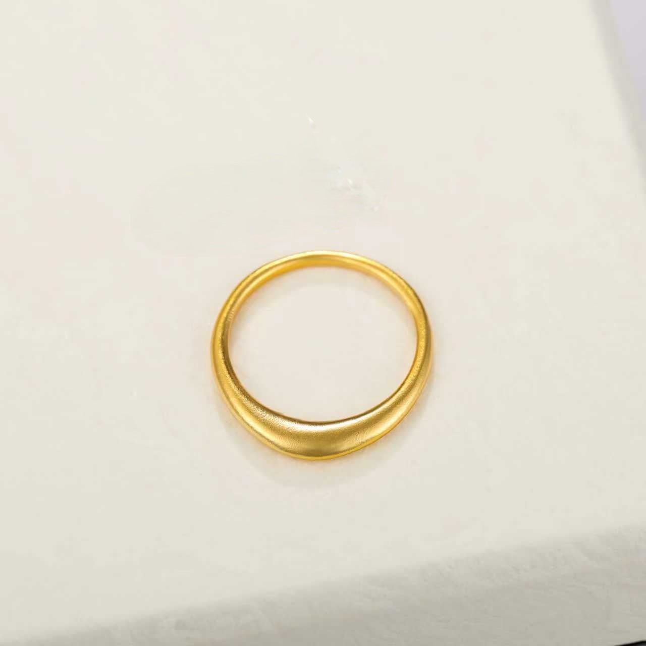 Minimal Sterling Silver Band Ring - floysun