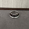 Minimalist Chocolate Enamel Double - Band Ring – Brown & White - floysun