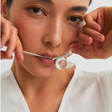 Minimalist Clear Glass Pendant Necklace - floysun