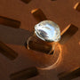 Minimalist Clear Glass Ring - floysun
