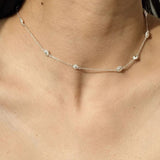 Minimalist Floral Motif Necklace - floysun