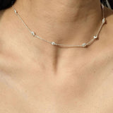 Minimalist Floral Motif Necklace - floysun