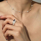 Minimalist Floral Motif Necklace - floysun