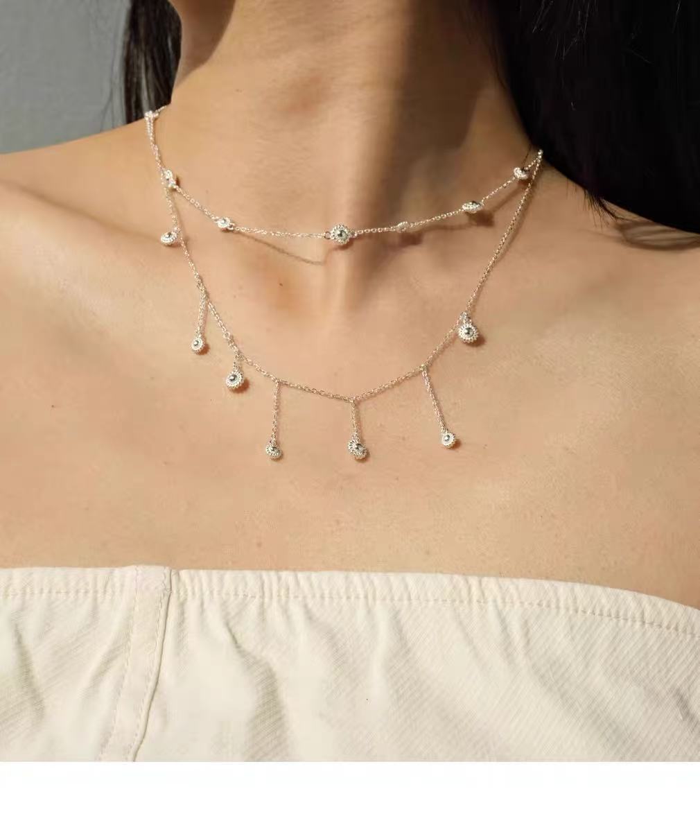 Minimalist Floral Motif Necklace - floysun