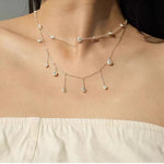 Minimalist Floral Motif Necklace - floysun
