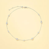 Minimalist Floral Motif Necklace - floysun