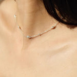 Minimalist Floral Motif Necklace - floysun