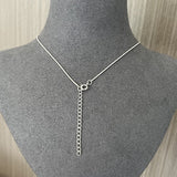 Minimalist Frosted Single Silver Ball Pendant Necklace - floysun