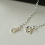 Minimalist Geometric Horseshoe Pendant Chian Necklace - floysun