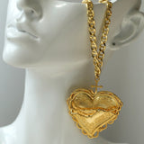 Minimalist Gold Layered Heart Design Necklace - floysun