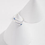 Minimalist Line Sapphire Ring - floysun