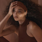 Minimalist Metal C-Hoop Cubic Zirconia Earrings - floysun