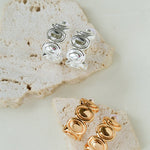 Minimalist Multi Oval C Hoop Earrings - floysun
