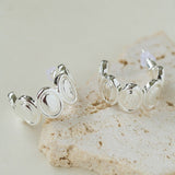 Minimalist Multi Oval C Hoop Earrings - floysun