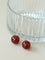 Minimalist Natural Gemstone Earrings – Sterling Silver Hook, 6 Color Options - floysun