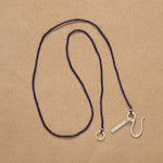 Minimalist Natural Lapis Lazuli Micro Beaded Necklace - floysun