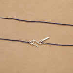 Minimalist Natural Lapis Lazuli Micro Beaded Necklace - floysun