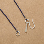 Minimalist Natural Lapis Lazuli Micro Beaded Necklace - floysun