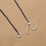 Minimalist Natural Lapis Lazuli Micro Beaded Necklace - floysun