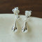 Minimalist Polished Teardrop Bean Drop Earrings - floysun