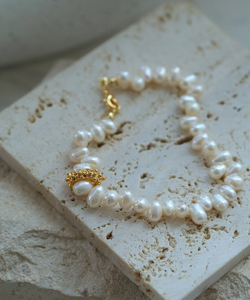 Minimalist Staggered Pearl Bracelet - floysun