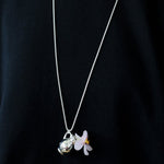 Minimalist Vase / Wine Jug / Wallet Sculptural Pendant Long Necklace - floysun