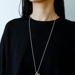 Minimalist Vase / Wine Jug / Wallet Sculptural Pendant Long Necklace - floysun