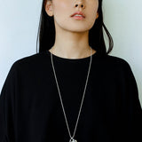 Minimalist Vase / Wine Jug / Wallet Sculptural Pendant Long Necklace - floysun